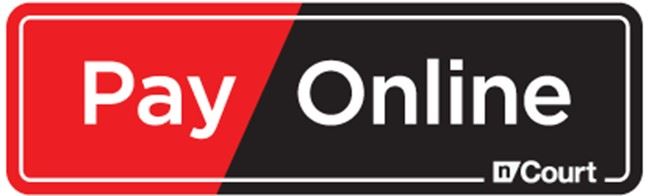 Image of an online button link with the words ParkerCountyPayOnline for traffic tickets Opens in new window