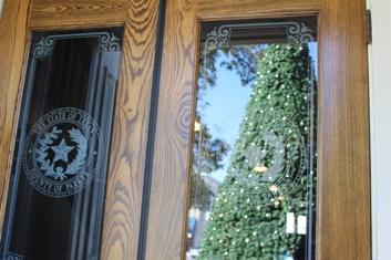 Courthouse Seal and Tree
