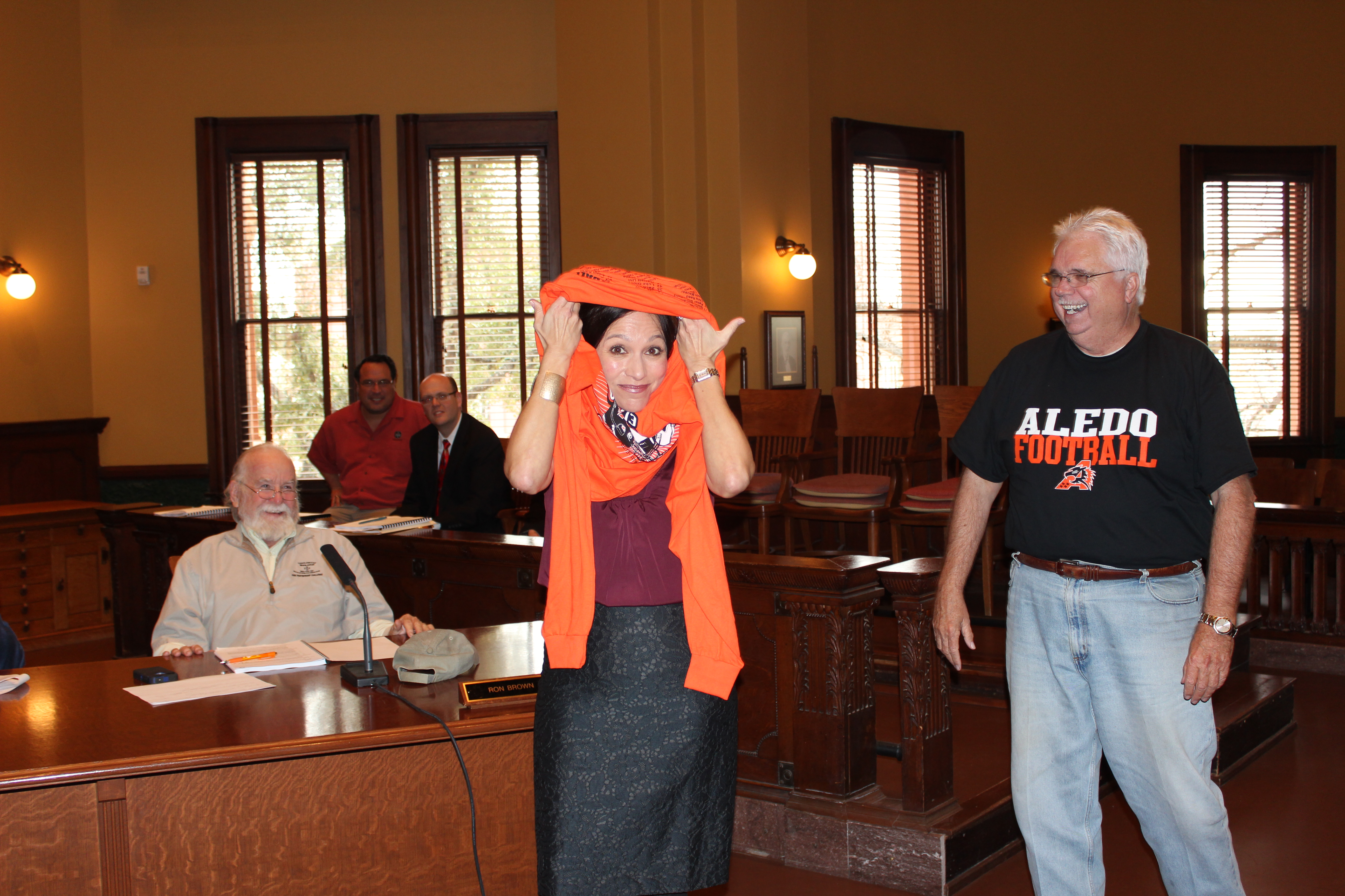 Wager Between Parker and Ellis County Judges